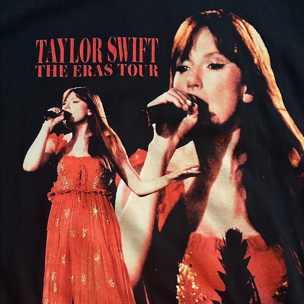 Taylor Swift The Eras Tour Large Folklore Shirt Oversize Tee
